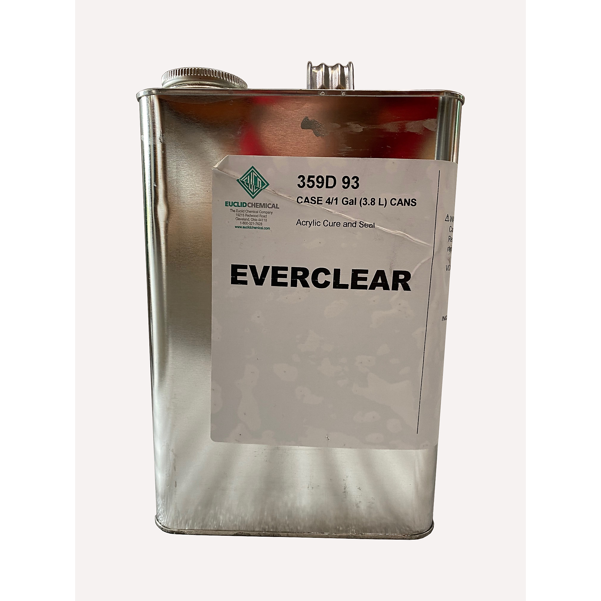 Euclid EverClear Pure Acrylic Sealer 1 Gallon, 4PK